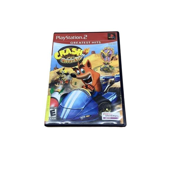 Sony Play station PS2 Crash Nitro Kart Video Disc - Picture 1 of 4